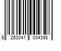 Barcode Image for UPC code 6263041004398