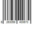 Barcode Image for UPC code 6263059400670