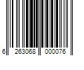 Barcode Image for UPC code 6263068000076