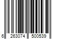 Barcode Image for UPC code 6263074500539