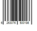 Barcode Image for UPC code 6263076500186