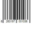 Barcode Image for UPC code 6263197001036