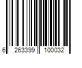 Barcode Image for UPC code 6263399100032