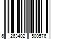 Barcode Image for UPC code 6263402500576