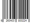 Barcode Image for UPC code 6263403800224