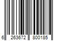 Barcode Image for UPC code 6263672800185