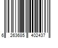 Barcode Image for UPC code 6263685402437