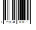 Barcode Image for UPC code 6263844000078