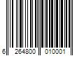 Barcode Image for UPC code 6264800010001