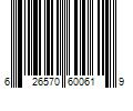 Barcode Image for UPC code 626570600619