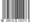 Barcode Image for UPC code 6265722200273