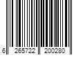 Barcode Image for UPC code 6265722200280