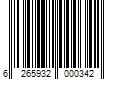 Barcode Image for UPC code 6265932000342