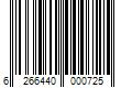 Barcode Image for UPC code 6266440000725