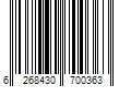 Barcode Image for UPC code 6268430700363