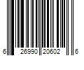 Barcode Image for UPC code 626990206026