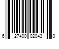 Barcode Image for UPC code 627400020430