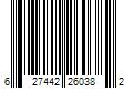 Barcode Image for UPC code 627442260382