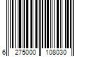 Barcode Image for UPC code 6275000108030