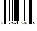 Barcode Image for UPC code 627502073365