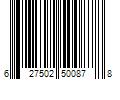 Barcode Image for UPC code 627502500878