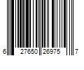 Barcode Image for UPC code 627650269757