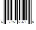 Barcode Image for UPC code 627650534718