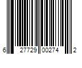 Barcode Image for UPC code 627729002742