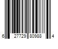 Barcode Image for UPC code 627729809884