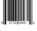 Barcode Image for UPC code 627733004312