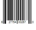 Barcode Image for UPC code 627754002670