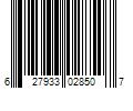 Barcode Image for UPC code 627933028507