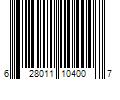 Barcode Image for UPC code 628011104007