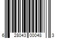 Barcode Image for UPC code 628043000483