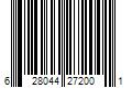 Barcode Image for UPC code 628044272001