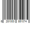 Barcode Image for UPC code 6281000851074