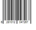 Barcode Image for UPC code 6281012047267