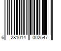 Barcode Image for UPC code 6281014002547