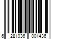 Barcode Image for UPC code 6281036001436