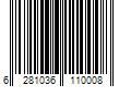 Barcode Image for UPC code 6281036110008