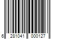 Barcode Image for UPC code 6281041000127