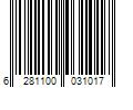 Barcode Image for UPC code 6281100031017