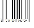 Barcode Image for UPC code 6281100040729