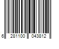 Barcode Image for UPC code 6281100043812