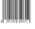 Barcode Image for UPC code 6281100840312. Product Name: 