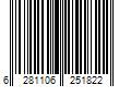 Barcode Image for UPC code 6281106251822. Product Name: 