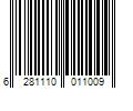 Barcode Image for UPC code 6281110011009