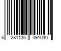 Barcode Image for UPC code 6281136091030