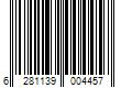 Barcode Image for UPC code 6281139004457