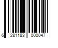 Barcode Image for UPC code 6281183000047